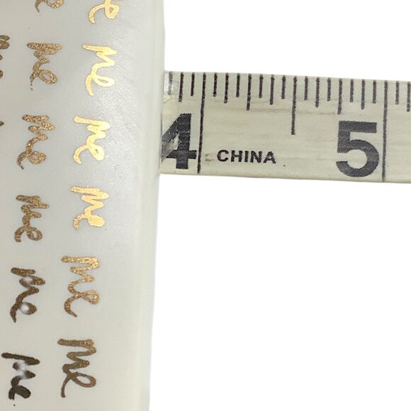 Hugo Guinness For J.Crew Ceramic Trinket Box With Gold "Me" Design - Picture 3 of 7